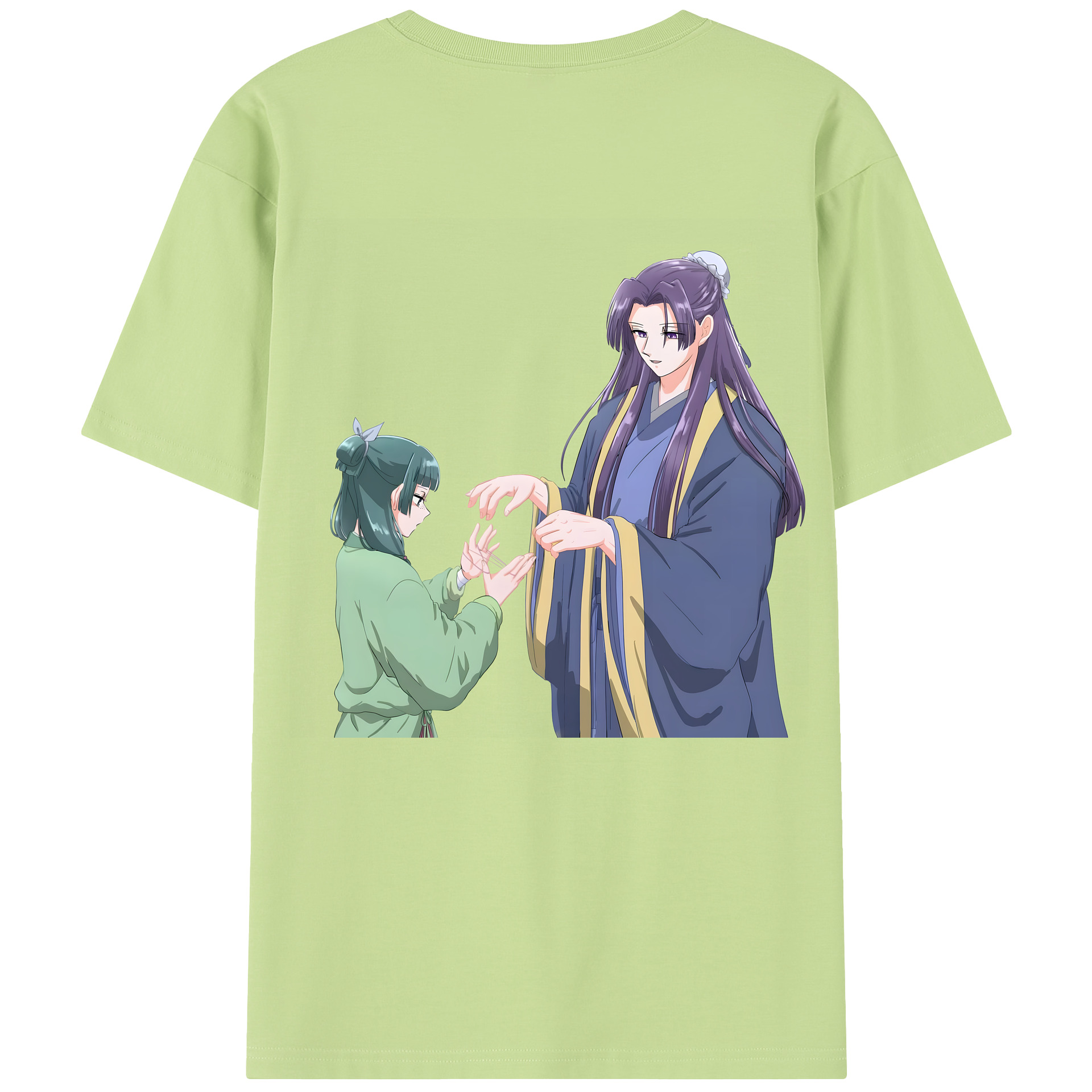 （画像用） 薬屋のひとりごと The Apothecary Diaries 綿100％半袖Tシャツ（背面プリント）